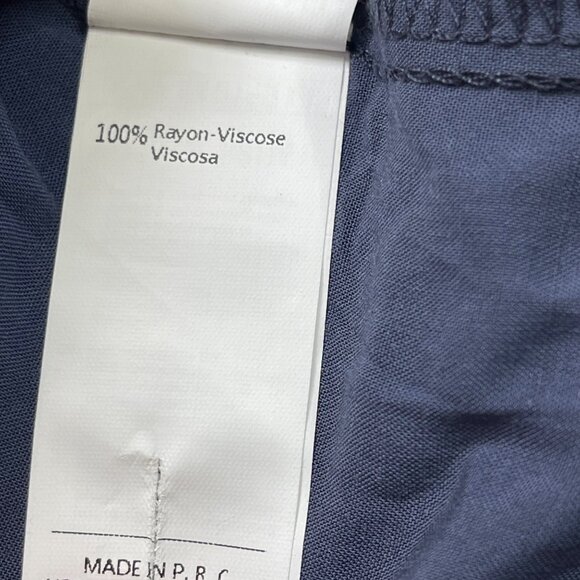 Cupshe Women's Smocked Lace Open-Shoulder Beach Dress Size XL Blue 100% Viscose - Picture 9 of 13